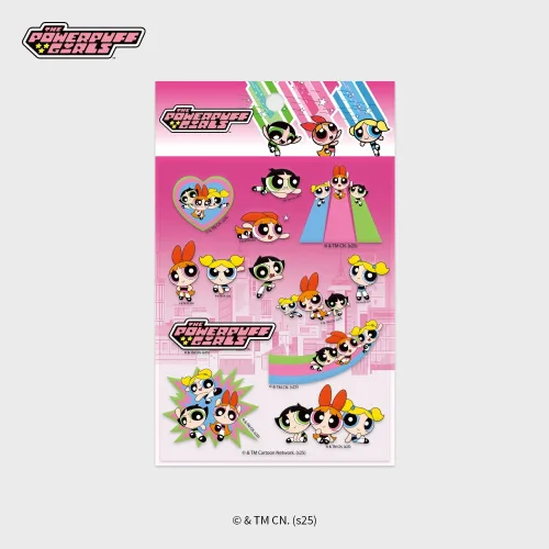 파워퍼프걸 시리즈 DIY 생활방수 스티커 캐릭터 다꾸 폰꾸 볼꾸