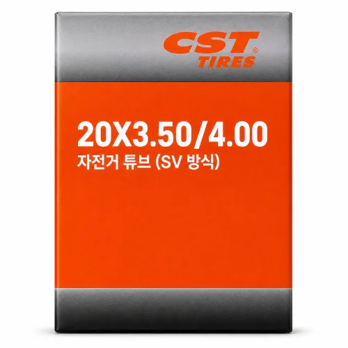 이픽스 CST 20 x 3.5/4.0 슈레더 밸브 32mm 자전거 타이어 튜브, 1개