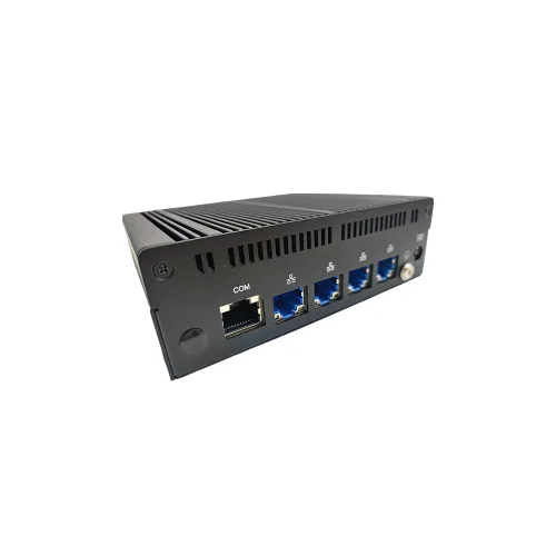 [Jetway] 미니pc 산업용 컴퓨터 mini PC 베어본 팬리스 인텔 J6412 경량 박스PC (블랙)