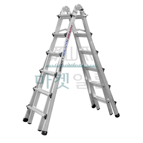 알룸 국산 알루미늄 LS사다리 다용도 6단, 1개