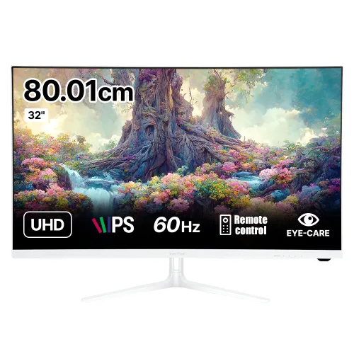 인터픽셀 4K UHD IPS 모니터 화이트, 80.01cm, IPU3212(무결점)