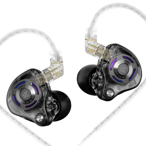 Keephifi KZ Gale 유선 HiFi 이어폰,게이밍 이어폰 IEM,슈퍼라인어 다이나믹 드라이브 음악 모니터 인체공학 헤드셋 커스텀 게이밍 이어버드, 노마이크