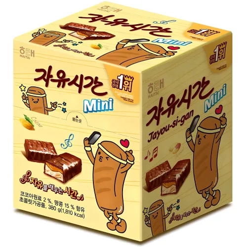 자유시간 미니 초콜릿, 380g, 1개