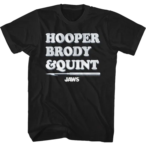 ROCKPANDA Hooper Brody Quint Jaws 반팔티