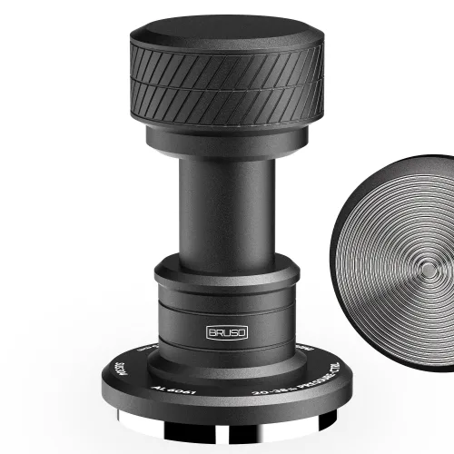 브루소 임팩트 탬퍼 정압 압력조절 가변압 포스 템퍼 리플 베이스 58.5mm, 1개, 블랙