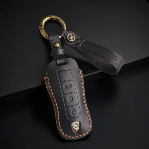GASUNG 인기 포르쉐호환 가죽 차키케이스 키홀더+ Porsche차량용 키커버
