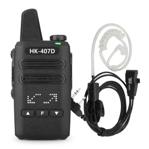 쉽고 튼튼한 디지털 생활무전기 이어폰 포함 1대 풀세트, 1개, HK-407D