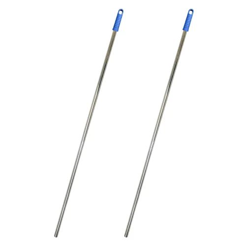 월드크린 고급 스텐 봉 자루 140cm, 2개, 단일색상