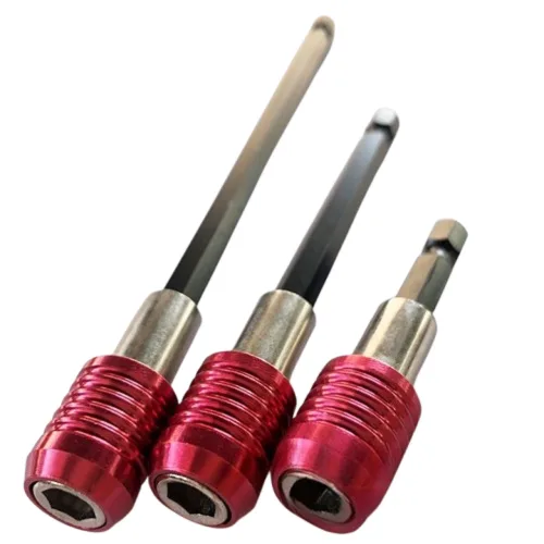 디와이툴즈 전동드릴 육각 비트 연장 아답터 세트 (60mm/100mm/150mm), 1세트