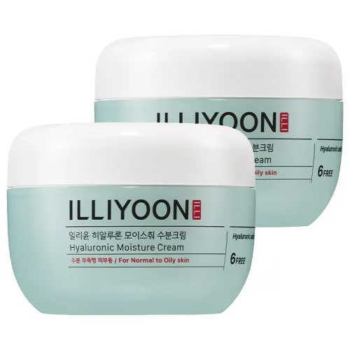 일리윤 히알루론 모이스춰 수분크림, 100ml, 2개