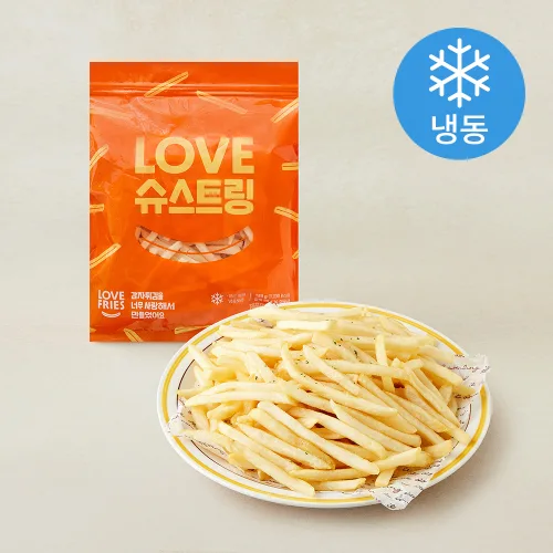 [로켓프레시] 러브프라이즈 슈스트링 감자튀김 (냉동), 750g, 1개