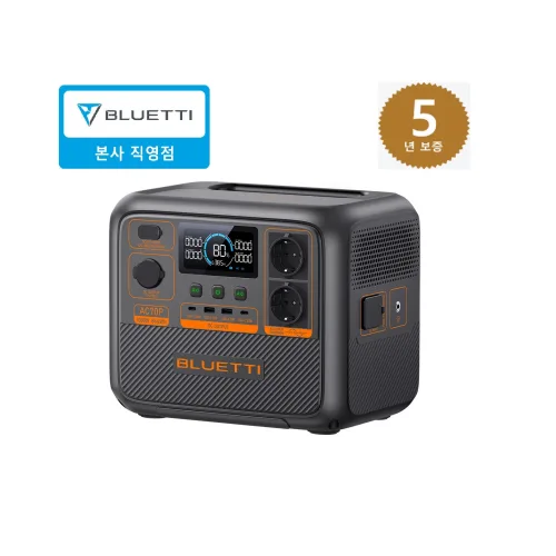BLUETTI블루에티 AC70P 올인원 인산철파워뱅크 864Wh 1000W 차박 캠핑 고속충전 휴대용 보조배터리, 블루에티AC70P단품
