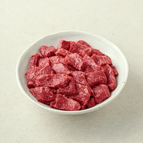 농협안심한우 정육 세절 1등급 국거리용 (냉장), 300g, 1팩