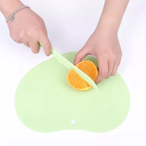무독성 어린이 안전칼 유아 칼 아동 소꿉놀이 아동칼, 라이트그린, 1개