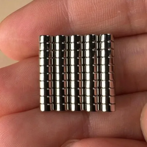 D4*2T 네오디움 원형자석 ND 지름4mm x 두께2mm [니즈]