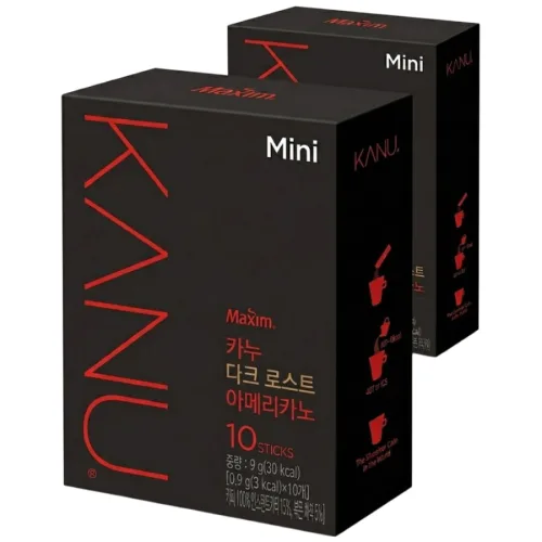 카누 다크 로스트 아메리카노 미니 0.9g 10개입 5개