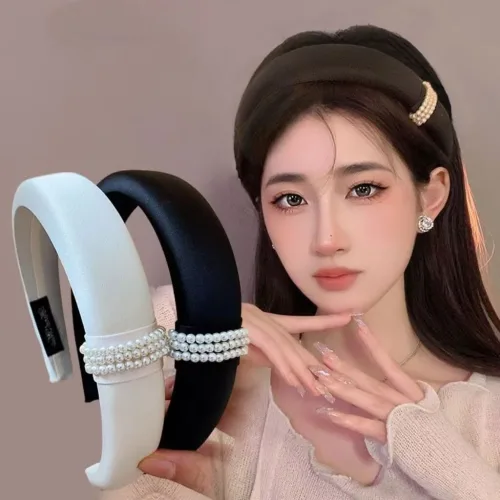 헤어 액세서리 청순한 매력 루즈핏 귀가 여성의 넓은 헤어밴드