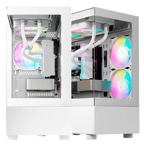 [왕가PC] 게이밍 데스크탑 게임용 고사양 조립컴퓨터 하이엔드PC 컴퓨터본체, 화이트, a.게이밍PC WX11, 512GB, 16GB, Free DOS, 지포스 RTX 5060, 라이젠5 5600