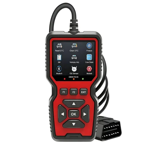 V519 OBD2 스캐너, 실시간 데이터가 포함된 CAN 코드 리더, 배터리 테스트, 40000개 이상의 DTC, 준비 상태, 1996 차량과 호환용 스모그 테스트