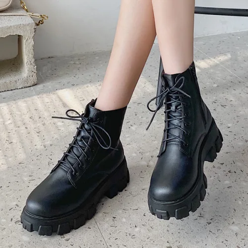 라블 여성용 키높이 통굽워커 로우 5cm