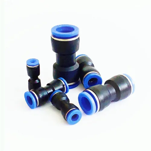 원터치 에어피팅 유공압휘팅 커넥터 PUC04~16mm, 1개
