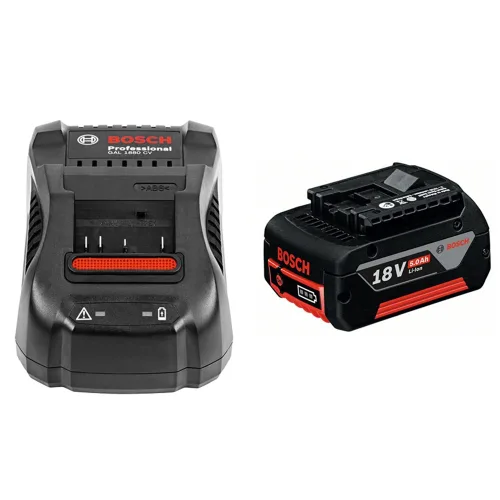 보쉬 GBA18V/5.0Ah 배터리 충전기 세트 GAL1880CV Battery 벌크, 1개