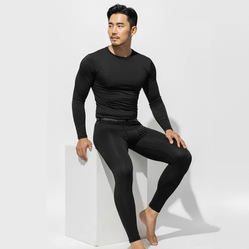 남자 내복 세트 기모 컴프레션 타이즈 얇은 발열 내의
