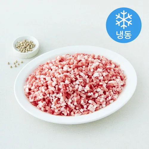 [로켓프레시] 선진포크 삼겹살 칼다짐육 (냉동), 1개, 1kg