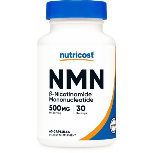 뉴트리코스트 노화방지 NMN 500mg, 60캡슐 2서빙, 1병, 60개입, 3개, 60정