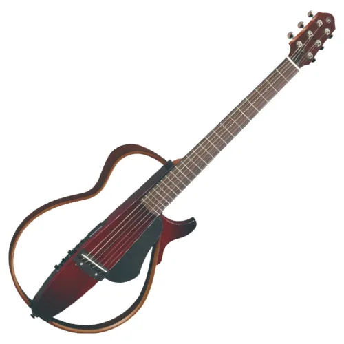 야마하 YAMAHA 사일런트기타 스틸현 SLG200S CRB (Crimson Red Burst), CRB, 1개