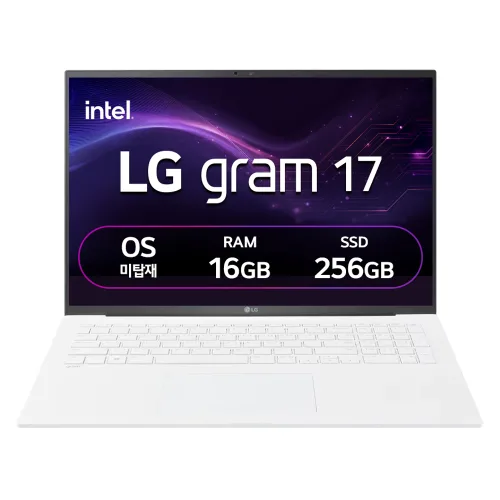 LG전자 2026 그램 17 코어 Ultra5, 스노우 화이트, 256GB, 16GB, Free DOS, 17ZD90S-GX5VK