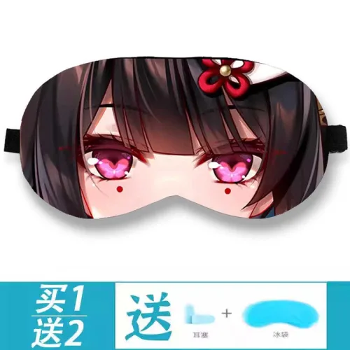 붕괴스타레일 안대 수면안대 숙면안대 눈가리개 크리에이티브 반디 로빈 스파클 7종