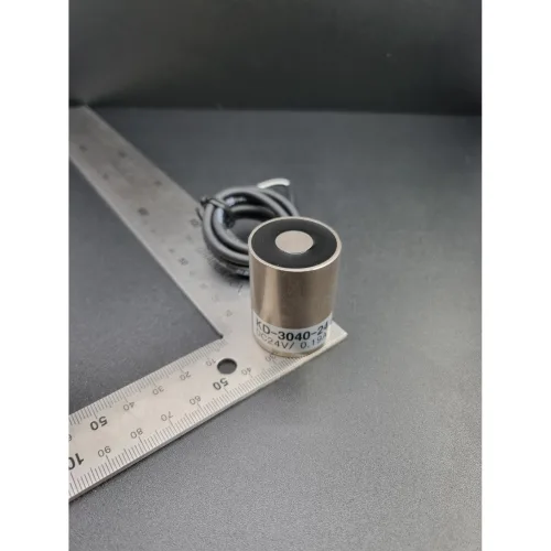 전자석 KD3040-24 30mmx40mm / 전압 24V 국산 전자석홀더 전자자석 원형, 1개