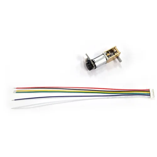 N20-1218 DC 모터 엔코더 포함 3V/135RPM 미니 기어드 DC모터, 3V