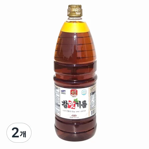 불로 HACCP 참맛기름 업소용 대용량 맛기름 향미유, 1.8L, 2개