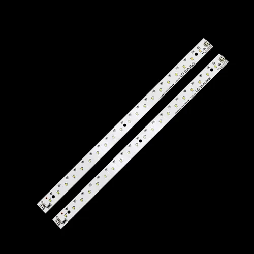 로그인디지털 로그인디지털 국산 LED모듈 바타입 23W 410x23mm 기판 2개 안정기 SET, 전구색, 1세트