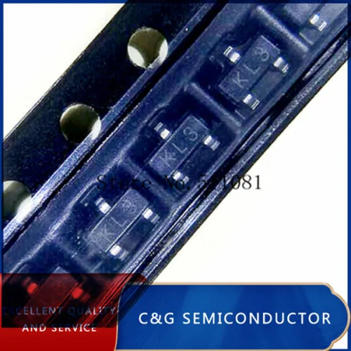 50PCS BAT54C BAT54 BAT54A BAT54S SOT-23 KL1 KL2 KL3 KL4 WW1 30V200mA SMD 쇼트키 다이오드