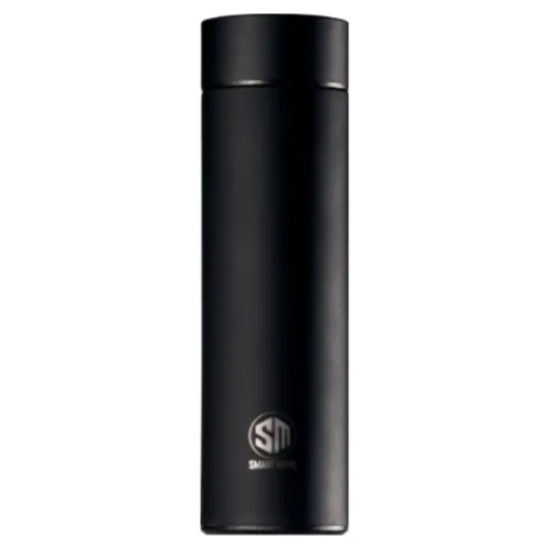 [크리스마스 한정 이벤트]스마트 무브 LED 텀블러 온도표시 텀블러 SW001, 화이트+화이트, 1개, 500ml