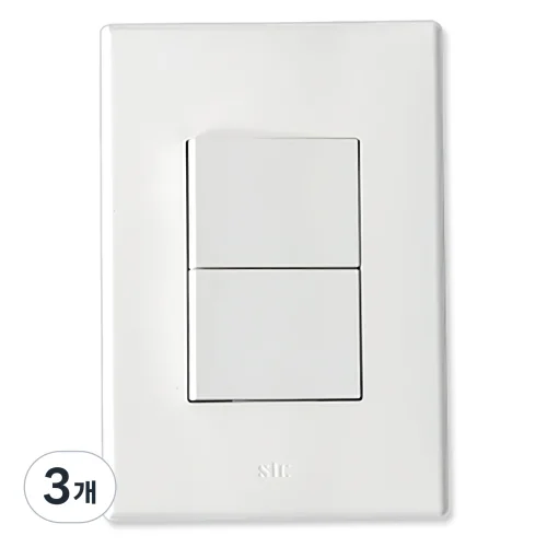 원하 에이스 1로 스위치 2구, 3개