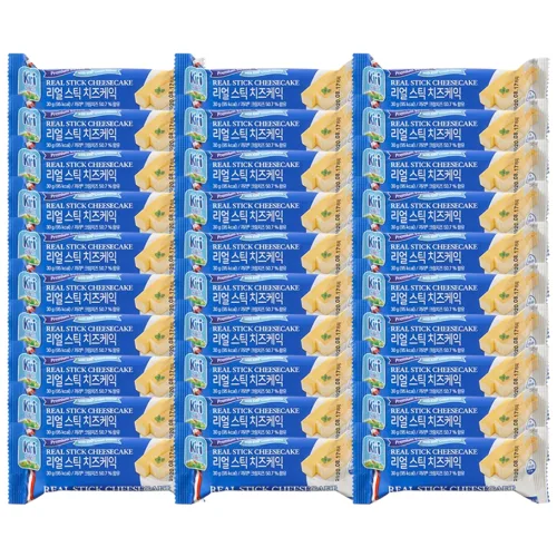 끼리 크림치즈 리얼스틱 케이크 30g 플레인 30개, 30개, 30g