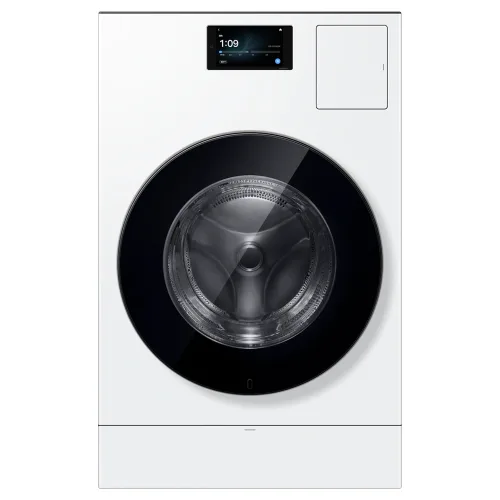 삼성전자 Bespoke AI 콤보 LCD 드럼 세탁건조기 25kg / 20kg 177.8mm 방문설치, 화이트, WD90H25BHW