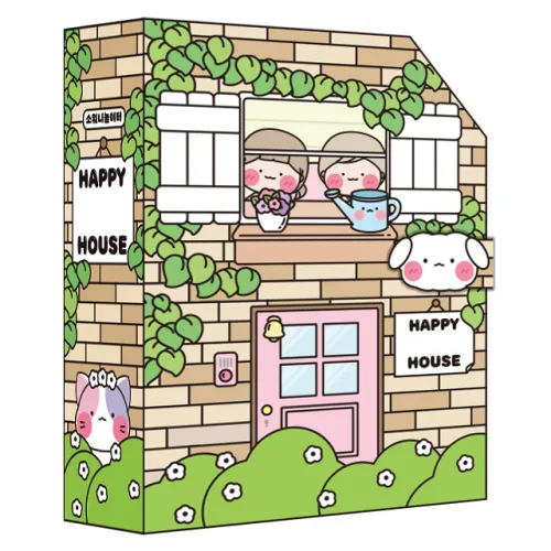 소워니놀이터 행복한 우리집 스퀴시북 DIY 만들기 세트, 1개
