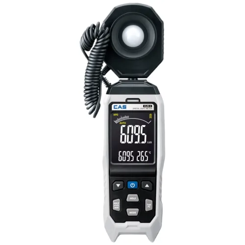 카스 디지털 휴대용 조도계 lux 빛 밝기 조도 측정기 CLM-1, 1개