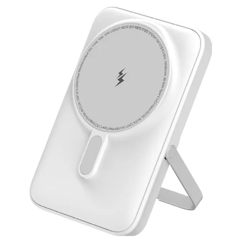 스카이 필 솔리드 반고체 맥세이프 10000mAh PD 20W 보조배터리, 화이트, SKY-SW10