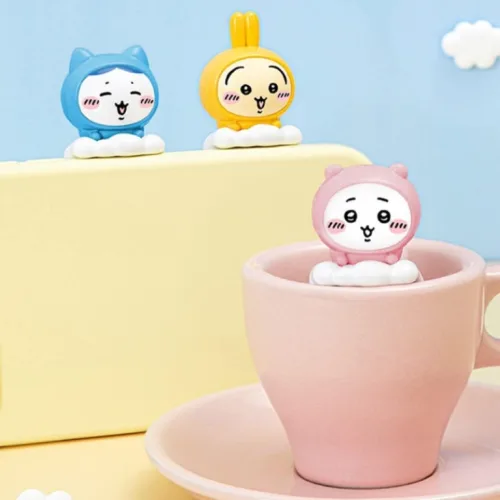 모모카세 치이카와 구름 시리즈 히퍼 휴대폰 꾸미기 피규어