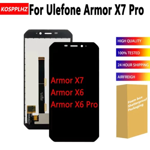 Ulefone Armor X7 스크린 LCD 디스플레이 터치 디지타이저 어셈블리 및 대해  테스트 완료
