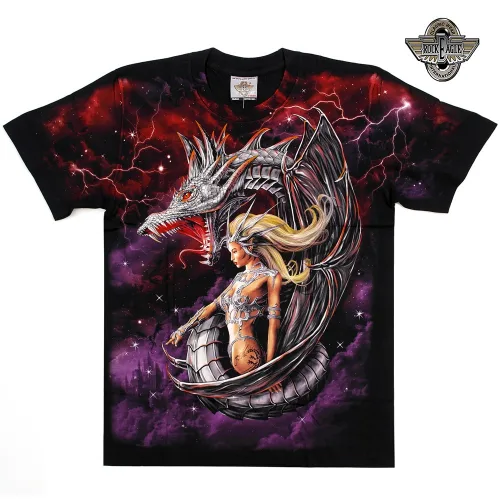 New Rockeagle TS511 드래곤퀸 매니아 반팔티셔츠