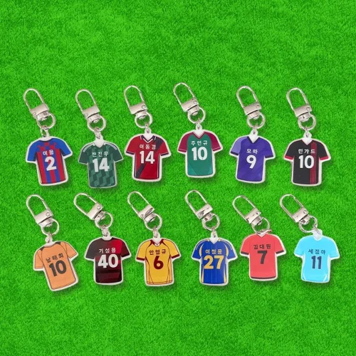 K리그1 가방 K리그 축구 선수 유니폼 커스텀 아크릴 (주문제작 한국 스포츠 운동 팀 FC서울 굿즈 팬 선물) ujd+148Iq