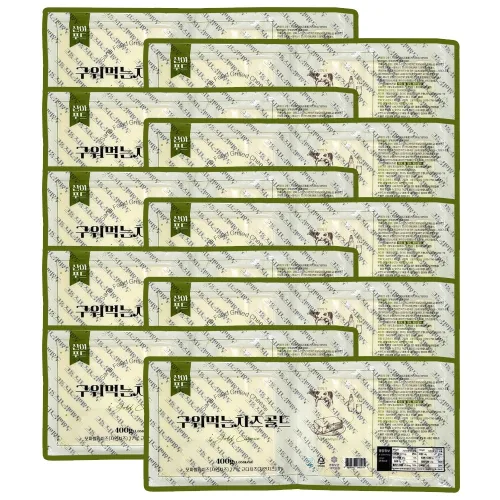 산아몰 모짜렐라 덴마크 구워먹는 치즈 400g, 10개, 400g
