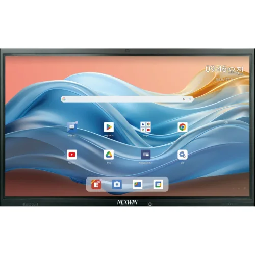 NEXWIN(넥스윈) 86인치 전자칠판 4K UHD 안드로이드13 EDLA 인증, 고객직접설치, 벽걸이형, NXW-GB86-13UP, 219cm(86인치)
